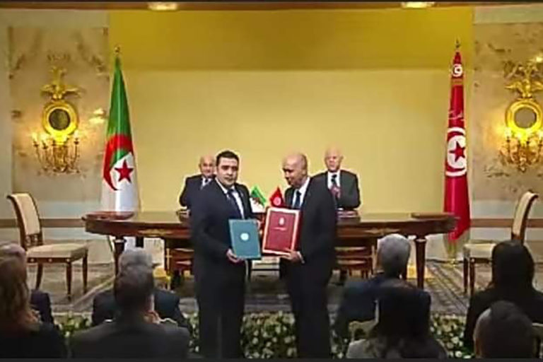 Tunisia, Algeria sign 27 bilateral agreements