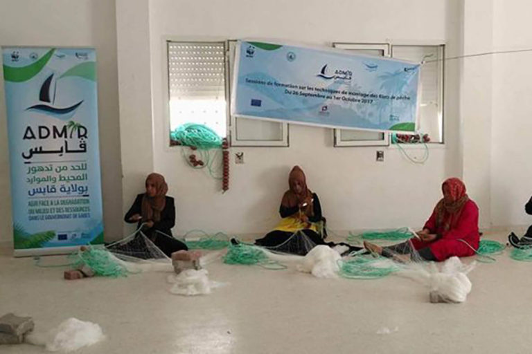 تونس: نساء البحر بولاية قابس يخضعن لتكوينات في الصيد البحري و الاقتصاد التضامني