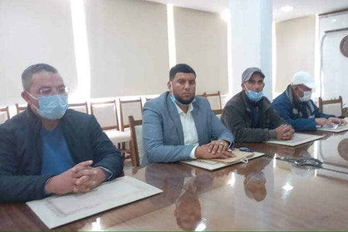 لقاء مع السيد وزير الفلاحة والموارد المائية والصيد البحري